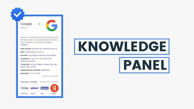 Bestseller - create google knowledge panel for personal and company