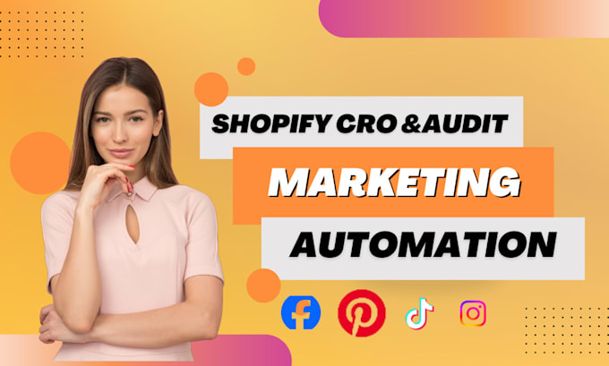 Gig Preview - Do shopify marketing shopify cro to increase conversion rate of ecommerce store