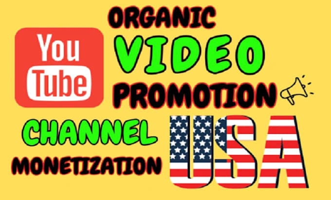 Gig Preview - Do USA youtube video promotion for USA channel monetization