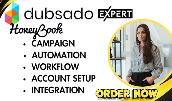 Gig Preview - Set up your dubsado honeybook CRM automation and workflow