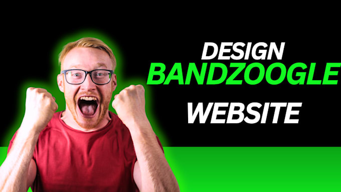 Gig Preview - Design bandzoogle website for songwriter, artist, band