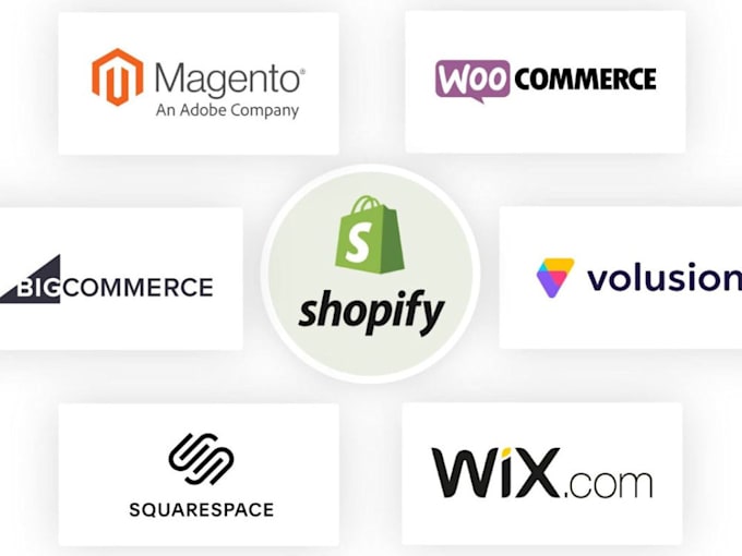 Gig Preview - Transfer migrate wix woocommerce etsy squarespace store to shopify clone website