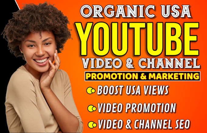 Gig Preview - Do fast organic youtube video promotion to active audience rumble promotion