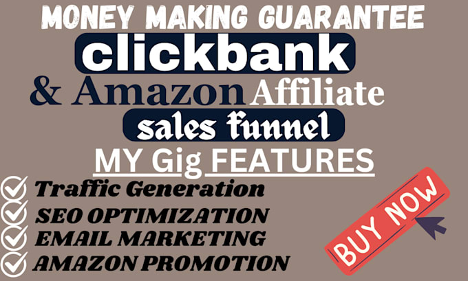 Bestseller - promote amazon website affiliate marketing and clickbank sale funnel