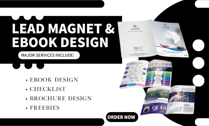 Gig Preview - Write and design PDF lead magnet design, ebook writing, lead magnet,ebook design