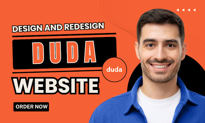 Gig Preview - Build duda website design duda website redesign landing page with duda builder