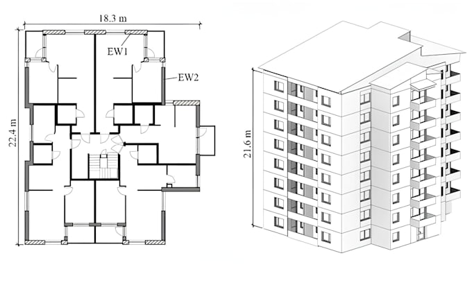 Gig Preview - Do 2d and 3d architectural mep structural bim modeling with revit