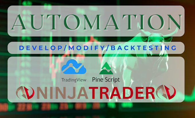 Bestseller - modify and automate tradingview pinescript to ninjatrader