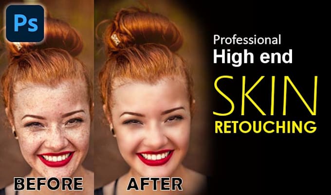 Gig Preview - Photo portrait retouch, edit picture, beautify face