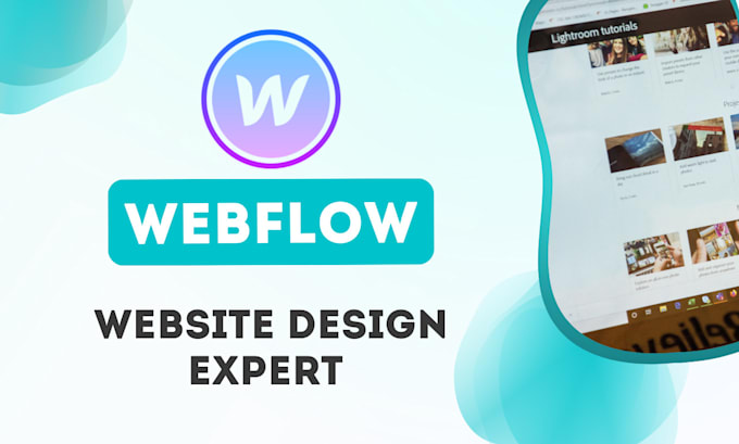 Gig Preview - Expert webflow website design and redesign