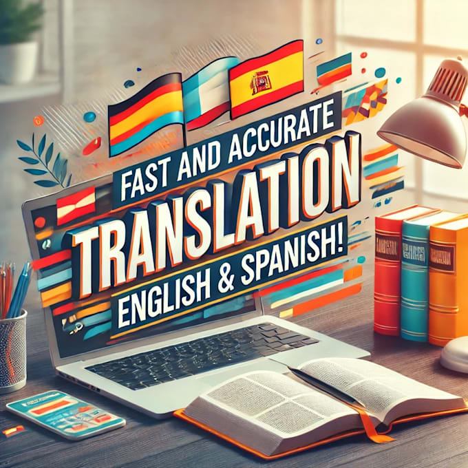 Bestseller - translate, transcribe and correct texts in english and spanish