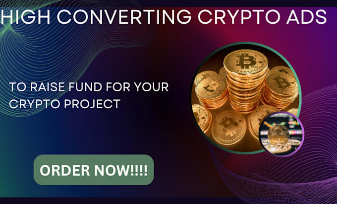 Gig Preview - Setup crypto ads, fundraising for your project to reach investors