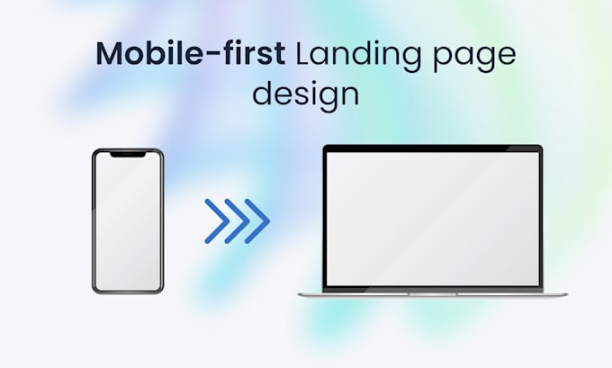 Gig Preview - Design neat mobile first landing page for your business