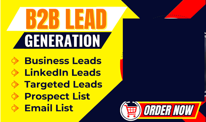 Bestseller - provide targeted b2b lead generation and prospect list building