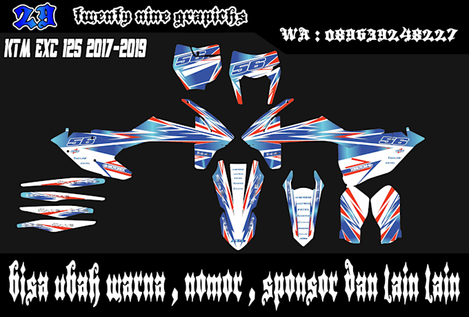 Gig Preview - Make a design for your motorbike