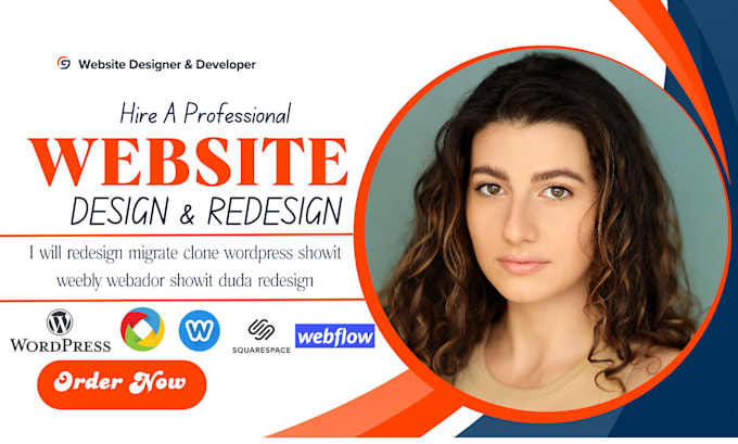 Gig Preview - Redesign migrate clone wordpress showit weebly webador showit duda redesign