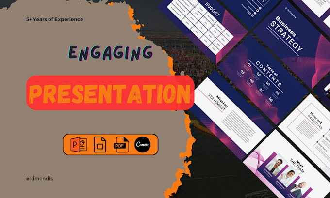 Gig Preview - Design professional powerpoint presentation or pitch deck