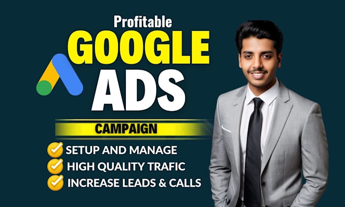 Gig Preview - Setup, optimize google ads PPC campaign for local business