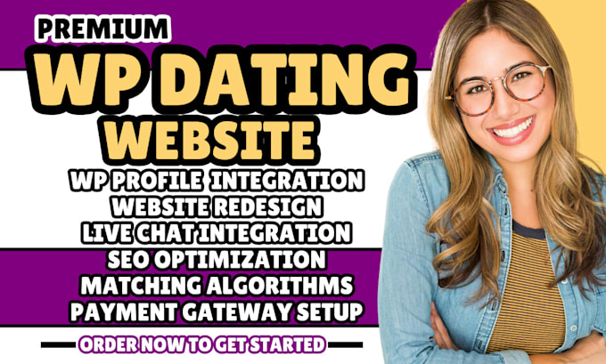 Bestseller - wordpress dating website dating website redesign wp dating website