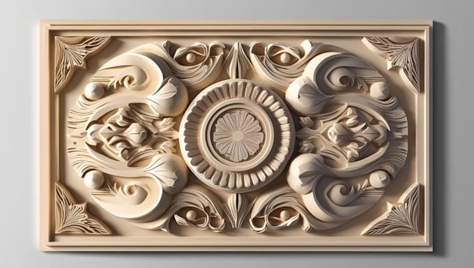 Gig Preview - Sculpt 3d bas relief for laser cutting engraving cnc design 3d printing stl dwg