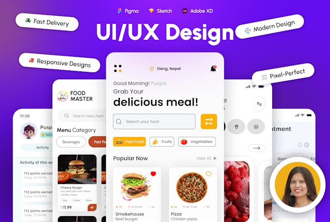 Bestseller - design professional UI UX for websites, mobile apps, and dashboards in figma