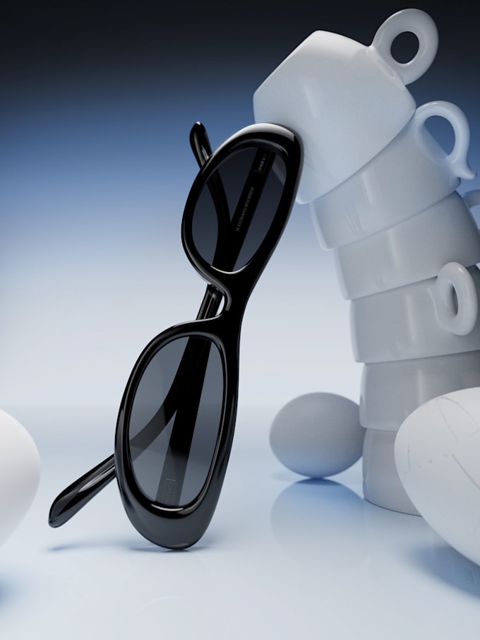 Gig Preview - Do 3d eyewear animation 3d product animation 3d product design cgi