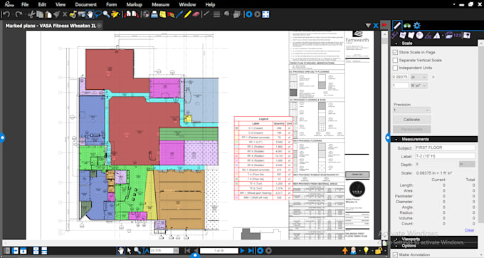 Gig Preview - Flooring take off and cost estimation