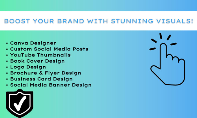 Gig Preview - Custom social media designs, thumbnails, posts, and book covers using canva