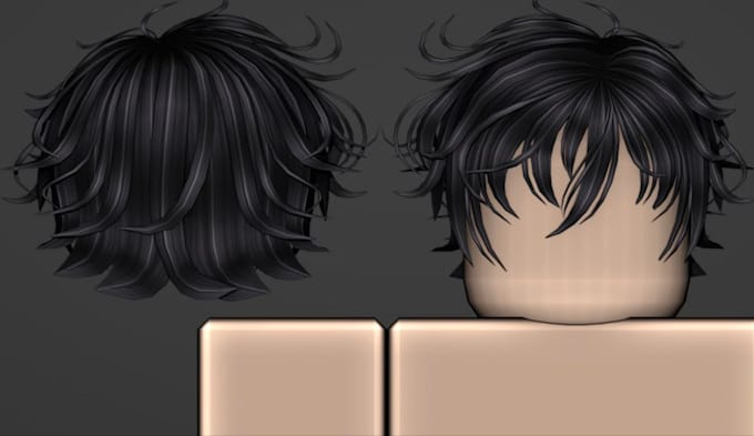 Gig Preview - Make 3d roblox ugc hair, roblox accessories, 3d model, roblox hair, hair