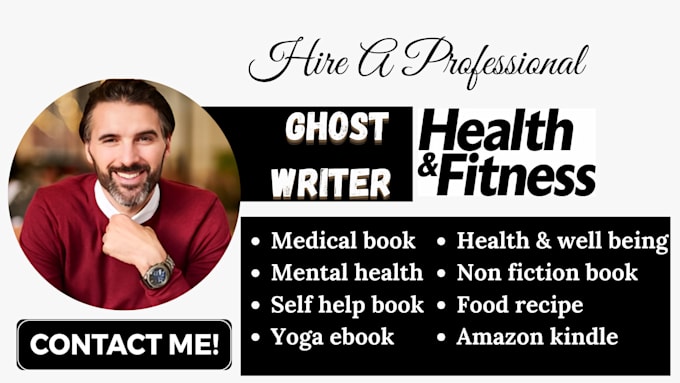 Gig Preview - Ghostwrite medical, health and fitness or wellness ebook and lead magnet