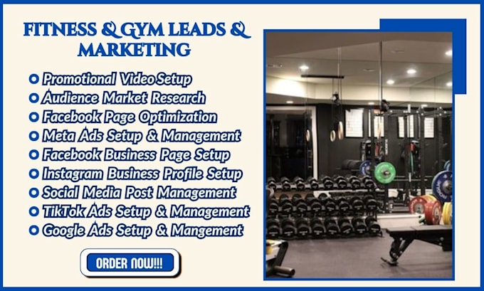 Bestseller - gym leads fitness marketing gym promotion personal trainer leads facebook ads