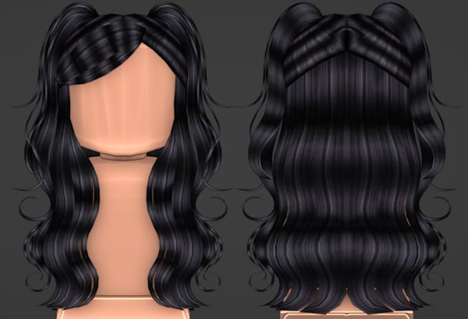 Gig Preview - Do custom 3d roblox hair, roblox ugc model, 3d accessories, hair, roblox assets