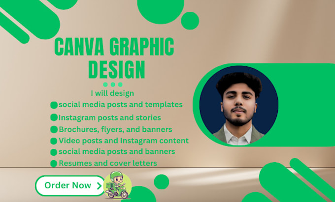 Gig Preview - Design canva templates for your social media post design