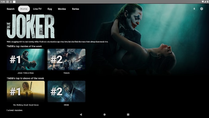 Gig Preview - Rebrand IOS app zero player, vod, latest iptv with admin panel