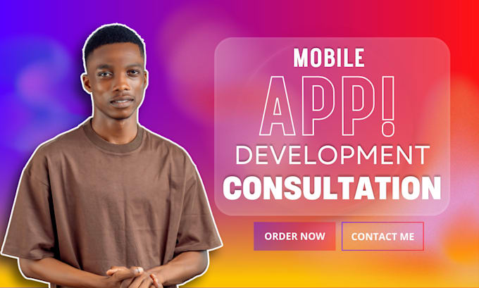 Gig Preview - Be your mobile app development expert consultant, flutter app project management