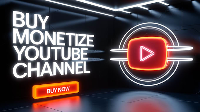 Gig Preview - Create, manage and buy monetize youtube channel