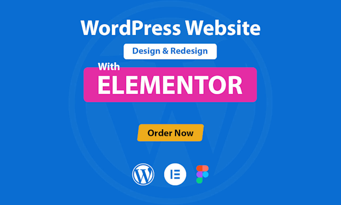 Gig Preview - Be your elementor expert and wordpress website developer