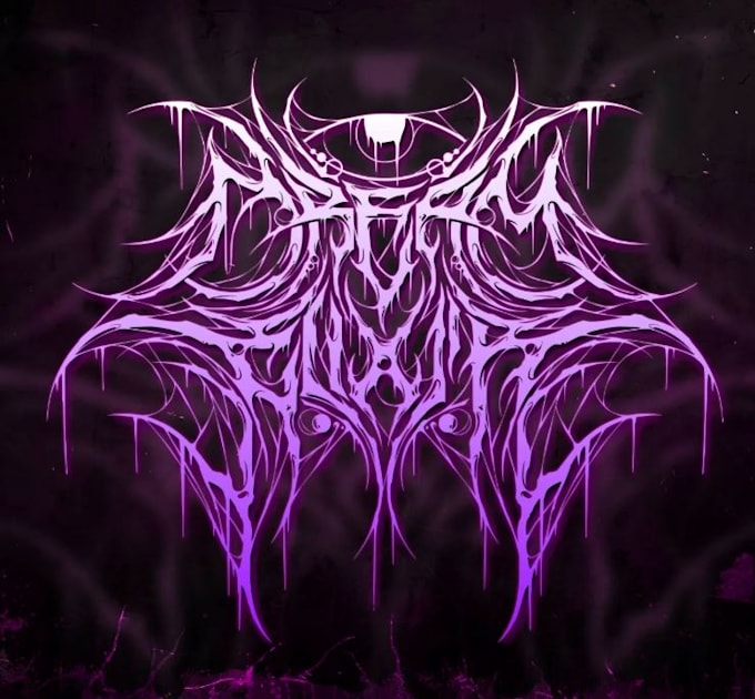 Gig Preview - Death metal logo, metalcore, deathcore, for band, brands, clothing