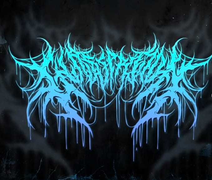 Gig Preview - Make awesome death metal, heavy metal, black metal font logo