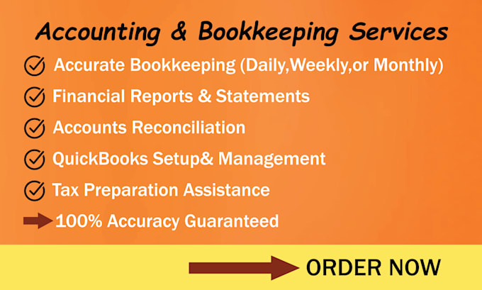 Gig Preview - Do accurate quickbooks bookkeeping and bank reconciliation