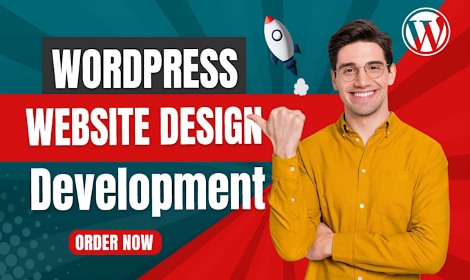 Gig Preview - Develop wordpress website design with responsive web design