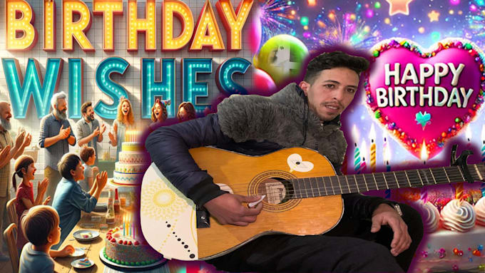 Gig Preview - Sing guitar style happy birthday and valentine day