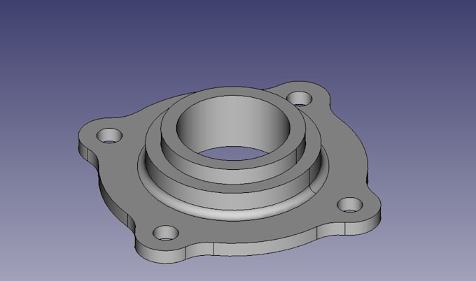 Gig Preview - Create 3d models and designs using solidworks freecad and autocad