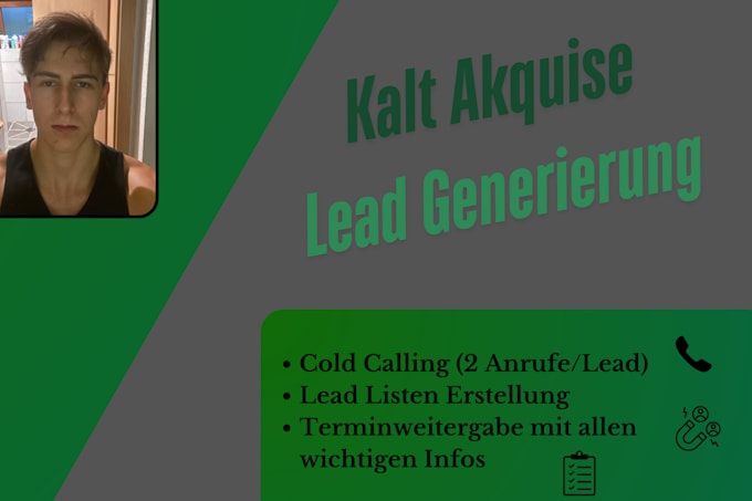 Bestseller - cold calling for your business on german