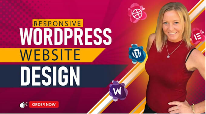 Bestseller - develop wordpress website design with responsive web design