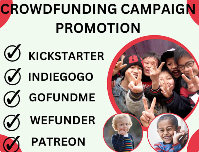 Gig Preview - Do your kickstarter or indiegogo crowdfunding campaign promote and advertise