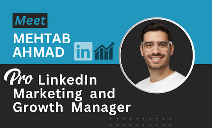 Gig Preview - Be your linkedin growth expert, boost your personal brand and business