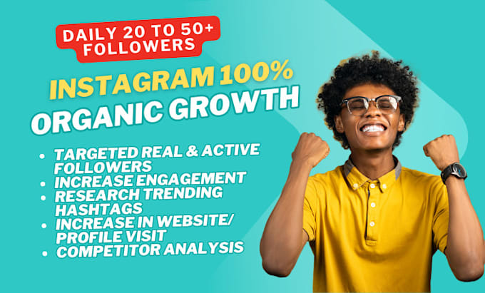 Gig Preview - Do super fast instagram organic growth