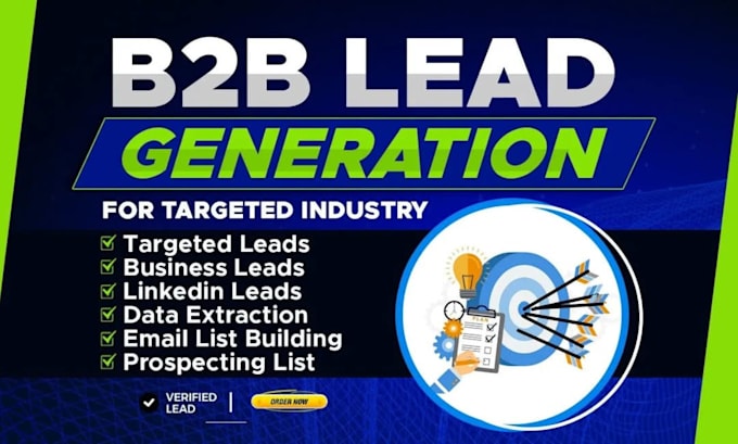 Gig Preview - B2b lead generation and email list building service