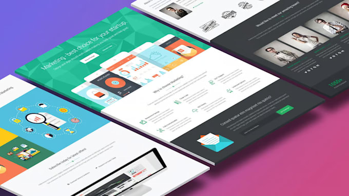 Bestseller - create landing page for businesses